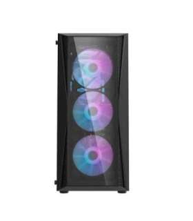 Darkflash DK352 Plus computer case (black) + 4 RGB fans