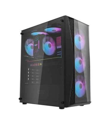 Darkflash DK352 Plus computer case (black) + 4 RGB fans