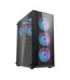 Darkflash DK352 Plus computer case (black) + 4 RGB fans
