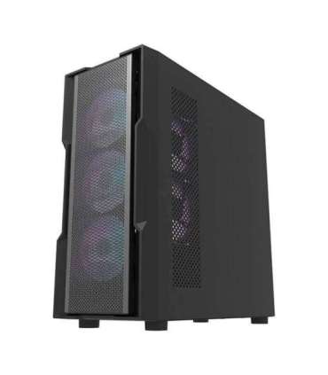 Darkflash DK431 Mesh computer case (black) + 4 ARGB fans