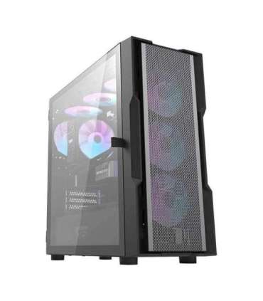 Darkflash DK431 Mesh computer case (black) + 4 ARGB fans