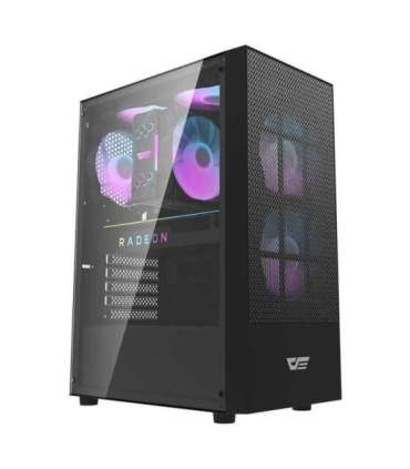 Darkflash A290 computer case (black) + 3 fans