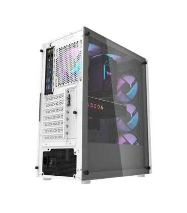 Darkflash DK351 computer case (white) + 4 RGB fans