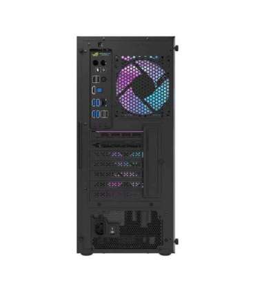 Darkflash DK351 computer case (black) + 4 RGB fans
