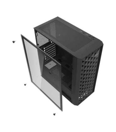 Darkflash DK351 computer case (black) + 4 RGB fans