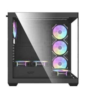 Darkflash DS900 computer case (black) + 7 ARGB fans