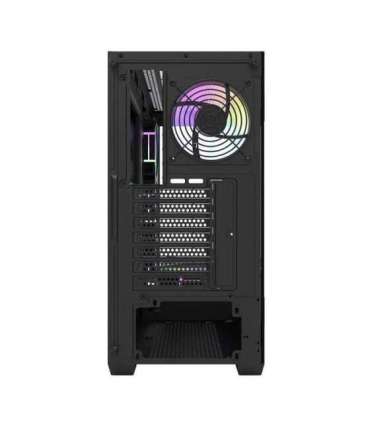 Darkflash DS900 computer case (black) + 7 ARGB fans
