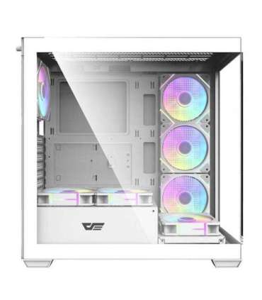 Computer case  Darkflash DS900 (white) + 7 ARGB Fans