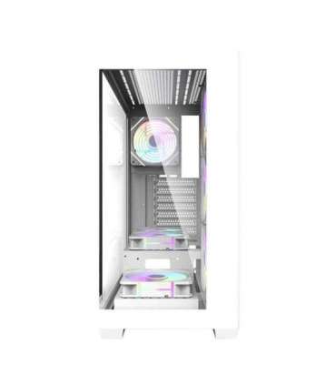 Computer case  Darkflash DS900 (white) + 7 ARGB Fans