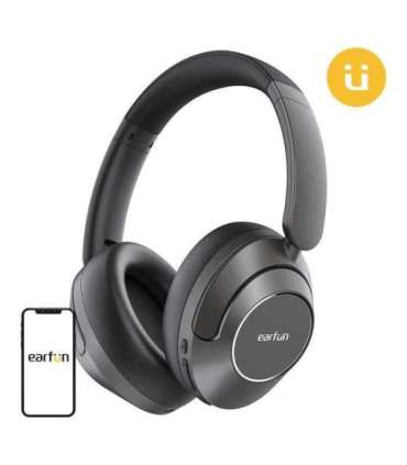 Wireless headphones EarFun WavePro (black)