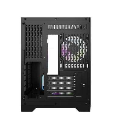 Darflash FT350 computer case + 5 aRGB fans (black)