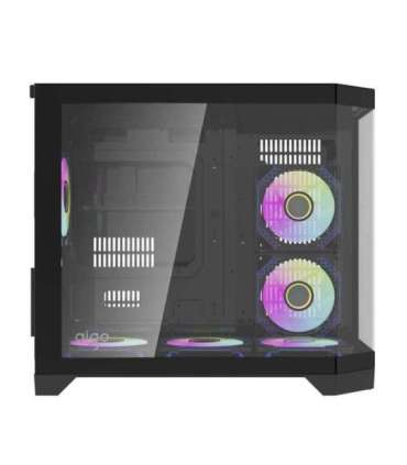 Darflash FT418 computer case + 6 aRGB fans (black)