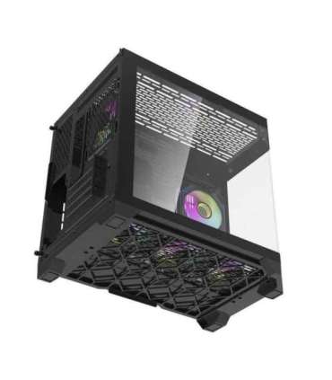 Darflash FT418 computer case + 6 aRGB fans (black)