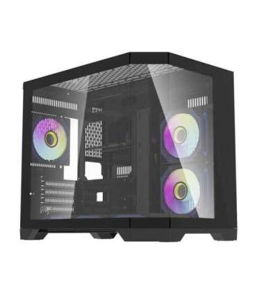 Darflash FT418 computer case + 6 aRGB fans (black)