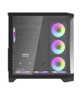 Darflash FT418 PRO computer case + 7 aRGB fans (black)