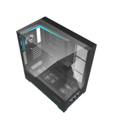 Darkflash DY450 PRO computer case (black) + 1 fan