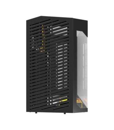 Darkflash DY470 computer case (black) + 4 fans