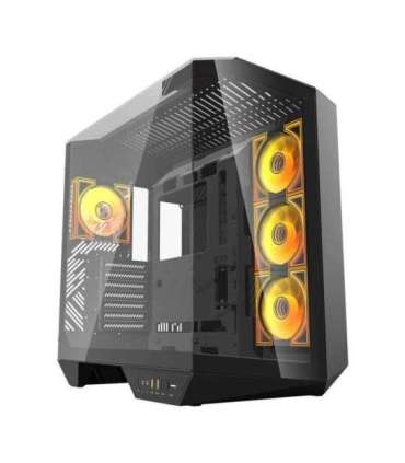 Darkflash DY470 computer case (black) + 4 fans