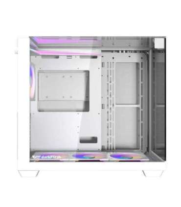Darkflash TH285 computer case (white) + 4 fans