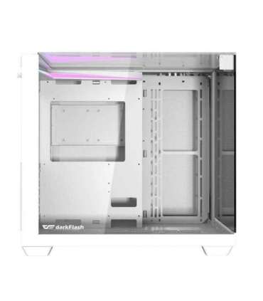 Darkflash TH285 computer case (white) + 4 fans