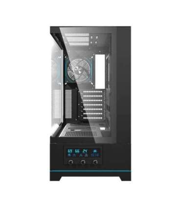 Darkflash DY451 PRO computer case (black) + 1 fan
