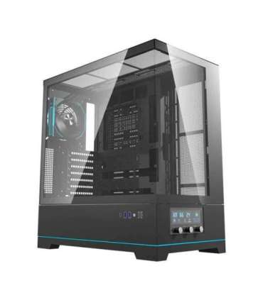 Darkflash DY451 PRO computer case (black) + 1 fan