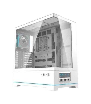 Darkflash DY451 PRO computer case (white) + 1 fan