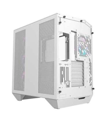 Darkflash DY470 computer case (white) + 4 fans + GPU bracket
