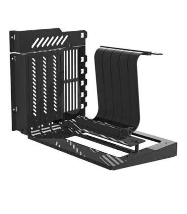 Darkflash DY470 computer case (black) + 4 fans + GPU bracket