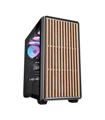 Darkflash DS900WD computer case (black) + 4 fans
