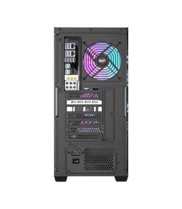 Darkflash DS900WD computer case (black) + 4 fans