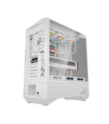 Darkflash DY460 computer case (White) + 4 ARGB fans