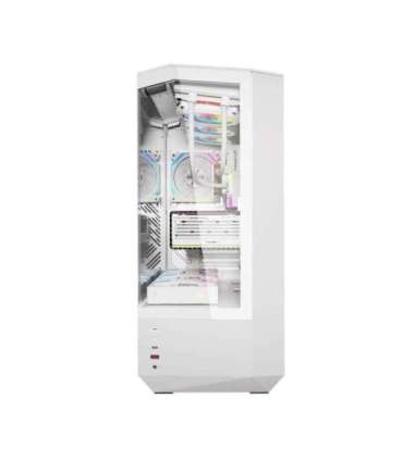 Darkflash DY460 computer case (White) + 4 ARGB fans