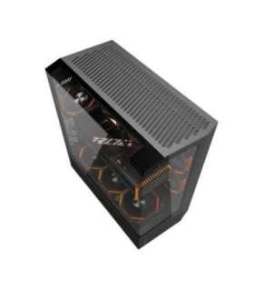 Darkflash DY460 computer case (Black) + 4 ARGB fans