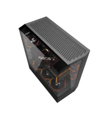 Darkflash DY460 computer case (Black) + 4 ARGB fans