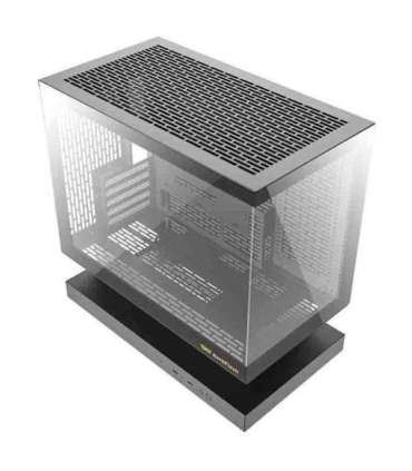 Darkflash F1 computer case (Black) + 6 ARGB fans