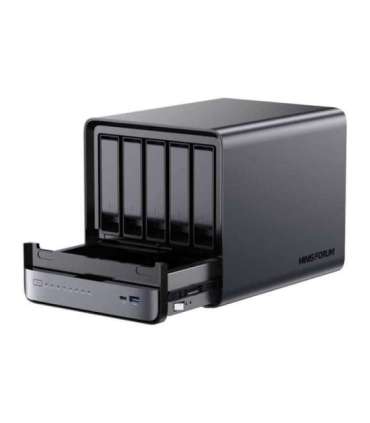 MINI-PC Minis Forum NAS N5 Pro AMD Ryzen AI 9 HX Pro 370, 32GB+128GB O