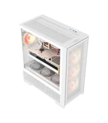 DarkFlash AIRNOVA computer case (white) + 3 fans