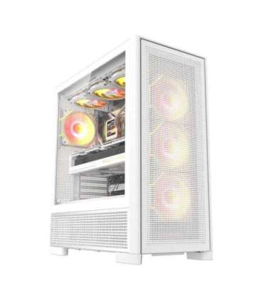 DarkFlash AIRNOVA computer case (white) + 3 fans