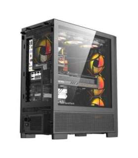 DarkFlash AIRNOVA computer case (black) + 3 fans