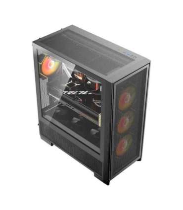 DarkFlash AIRNOVA computer case (black) + 3 fans