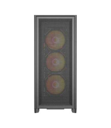 DarkFlash AIRNOVA computer case (black) + 3 fans