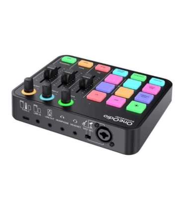 OneOdio Solocaster Audio Mixer and Sound Card