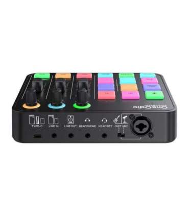 OneOdio Solocaster Audio Mixer and Sound Card
