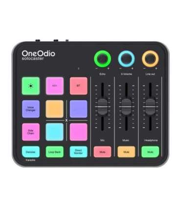 OneOdio Solocaster Audio Mixer and Sound Card