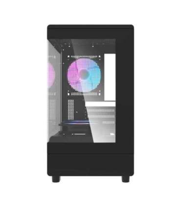 Darkflash DB330M computer case + 3 fans (black)