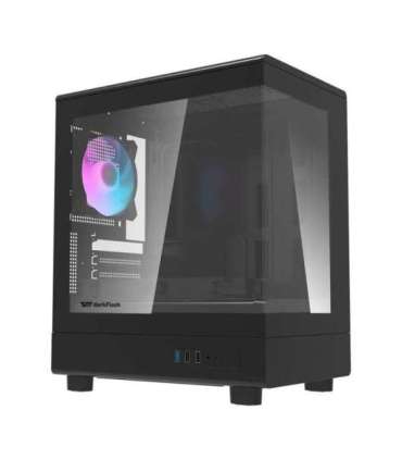 Darkflash DB330M computer case + 3 fans (black)