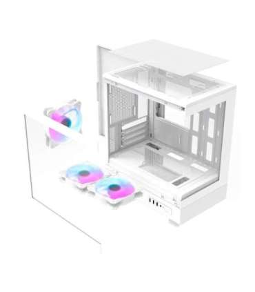 Darkflash DB330M computer case + 3 fans (white)