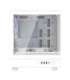 Darkflash DB330M computer case + 3 fans (white)
