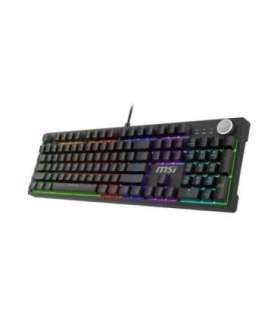 KEYBOARD GAMING BLACK US/FORGE GK310 RED MSI